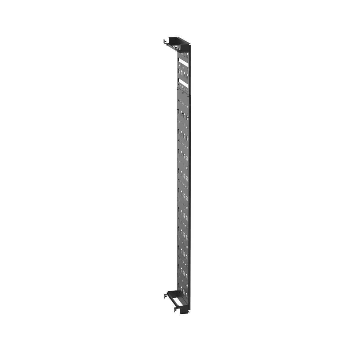 Panduit V4PTOB | 4-Post Rack Vertical Tie-off Panel, Steel, Black