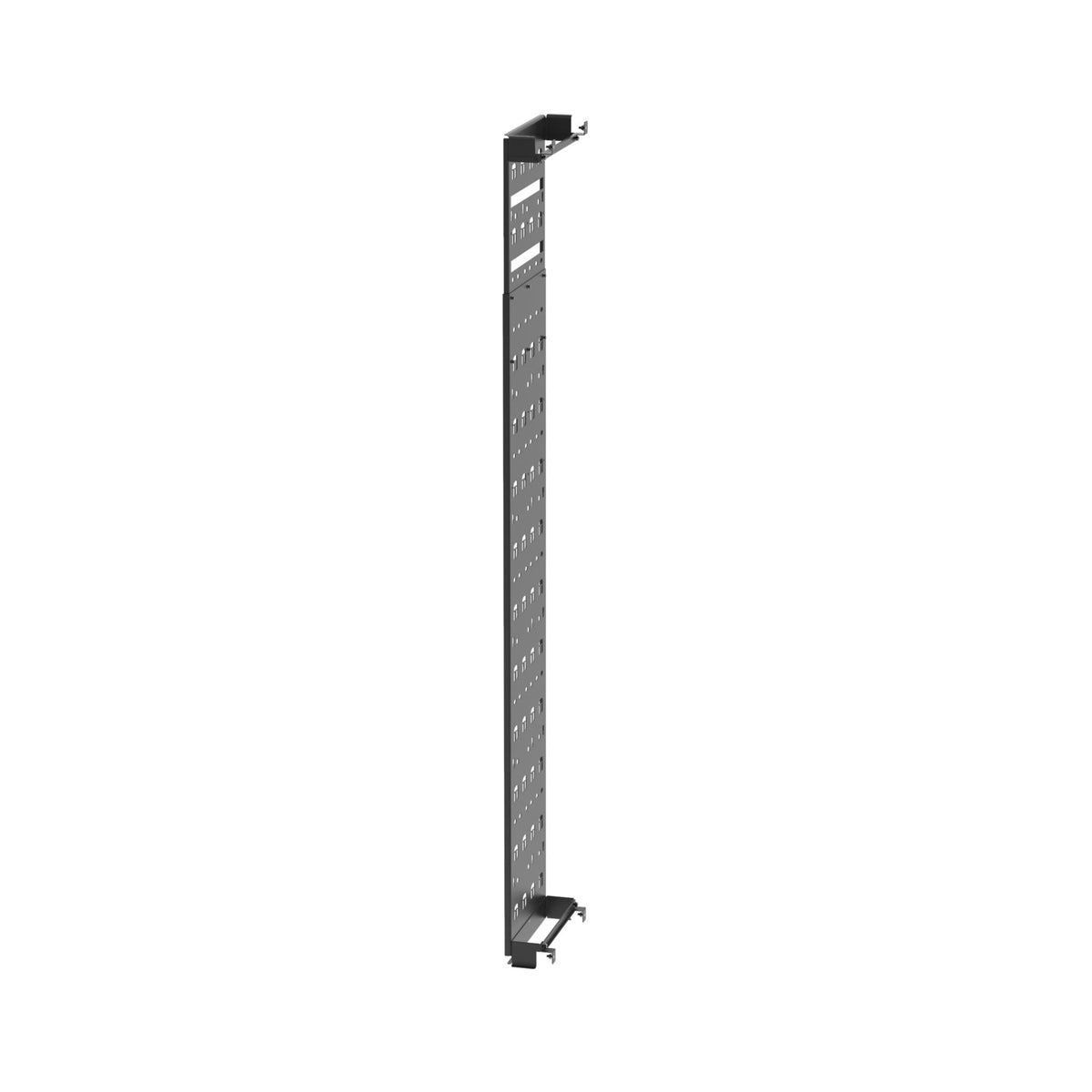Panduit V4PTOB | 4-Post Rack Vertical Tie-off Panel, Steel, Black