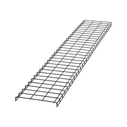 Panduit WG18BL10 | PatchRunner Cable Basket - Black Powder Coat - 10 Pack - Steel