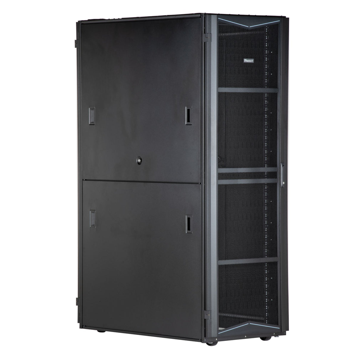 Panduit XG64212BS0001 | FlexFusion Cabinet - For Patch Panel, LAN Switch, Server, PDU