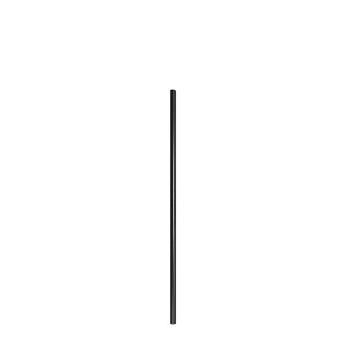 Patlite Corporation POLE22-0800ANK | 22mm Diameter, 800mm Length Aluminum Pole, No Threads, Black