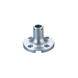 Patlite Corporation SZ-010 | Surface Mount Pole Bracket, Aluminum, Silver