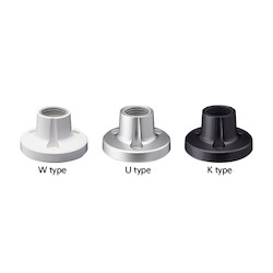 Patlite Corporation SZP-003W | Surface Mount Pole Bracket, 2 Screws, Off-White