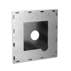 Pedestal Pro 1414PLA-MVI-001-304 | 14" Adapter Plate, Stainless Steel, MVI KeyCom Bolt
