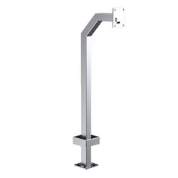 Pedestal Pro 22PE1-2NIP-04-304 | 42" Pedestal, Stainless Steel, Gooseneck, 2N
