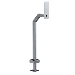 Pedestal Pro 22PE1-PAXT-01-304 | 48" Stainless Steel Gooseneck Pedestal, Paxton
