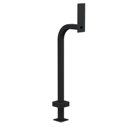 Pedestal Pro 22PE1-PAXT-01-CRS | 48" Steel Gooseneck Pedestal, Paxton