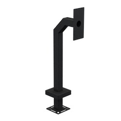 Pedestal Pro 33PE1-ZENI-01-CRS | 42" Pedestal, Steel, Gooseneck, Zenitel