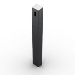 Pedestal Pro 64TOW-AXIS-03-304 | 47" Pedestal, Tower, Stainless Steel, 4x6