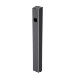 Pedestal Pro 64TOW-AXIS-06-304 | 47" Pedestal, Tower, Stainless Steel, 4x6