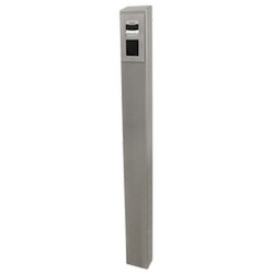 Pedestal Pro 64TOW-PRO-001-CRS-N | 66" Steel Tower, Architectural, Nickel Finish