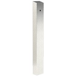 Pedestal Pro 64TOW-VIKI-05-304 | 47" Stainless Steel Tower Pedestal, 4" x 6"