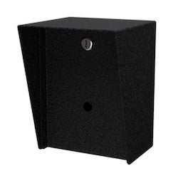 Pedestal Pro 68HOU-AWID-01-CRS | 6" x 8" x 6" Portrait Black Housing