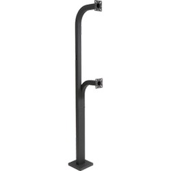 Pedestal Pro 72-9C-D | 72" Dual-Headed Gooseneck Pedestal, Semi Truck