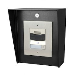 Pedestal Pro 810HOU-PRO-001-CRS-B | 8x10 Portrait Steel Housing, Black Finish