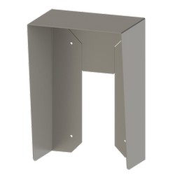 Pedestal Pro 913HOO-BUT-001-304 | 9x13 Hood, Stainless Steel, Surface 7"