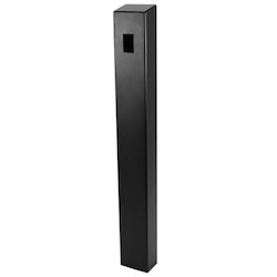 Pedestal Pro ADA-CS-TWR-47X4X6 | 47" Steel Tower, Architectural, Black