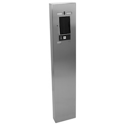 Pedestal Pro MX-SS-7F | 54" Stainless Steel Tower, Flush Mount BMX 7"