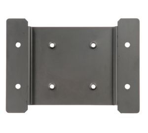 Peerless ACC170 Adapter Plate, Non-security Hardware, Rotational Mount Interface, Black, Used On Ss55p Stand And Sr56 Cart