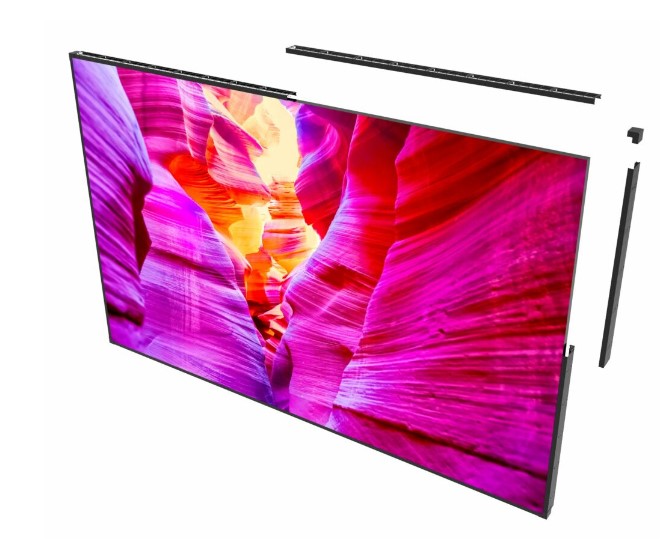 Peerless-AV DS-LEDTK-18VX8S | Universal DV-LED Trim Kit 18' Vented x 8' Solid