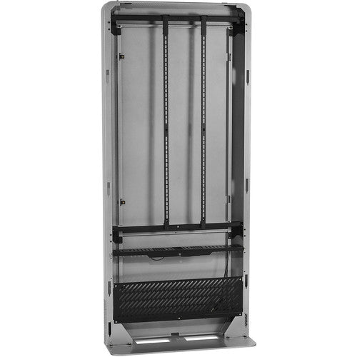 Peerless-AV KIPC3543-S | Portrait Kiosk, 75 Lb Load, Fits 43 Screen, Steel, Powder Coated, Silver