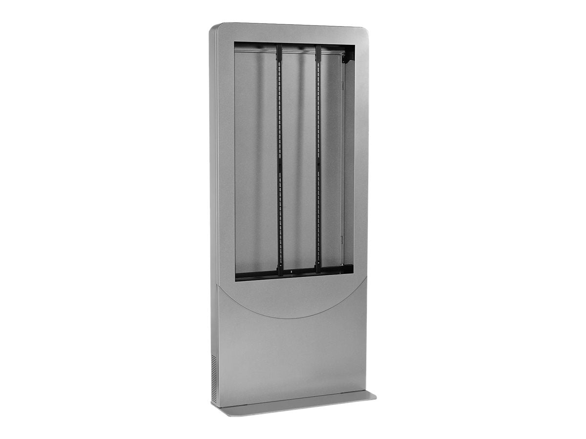Peerless-AV KIPC3546 | Portrait Kiosk, 75 Lb Load, Fits 46 Screen, Steel, Powder Coated, Gloss Black