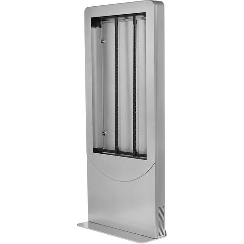 Peerless-AV KIPC3549-S | Portrait Kiosk, 75 Lb Load, Fits 49 Screen, Steel, Powder Coated, Silver