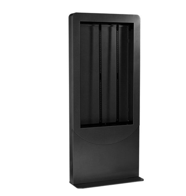 Peerless-AV KIPC3549 | Portrait Kiosk, 75 Lb Load, Fits 49 Screen, Steel, Powder Coated, Gloss Black