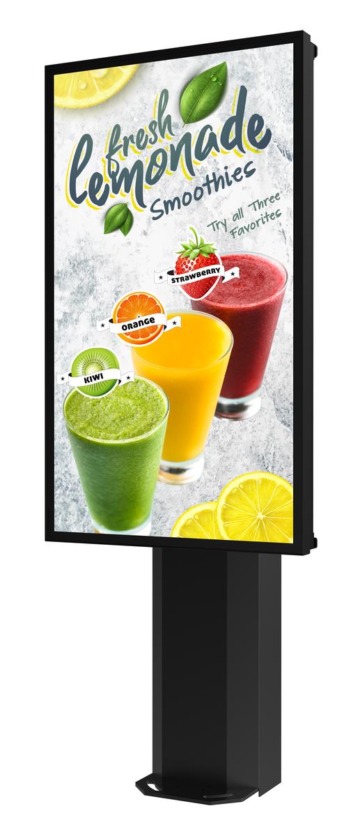 Peerless-AV KOF555-1 | Universal 55" Single-Display Outdoor Digital Menu Board