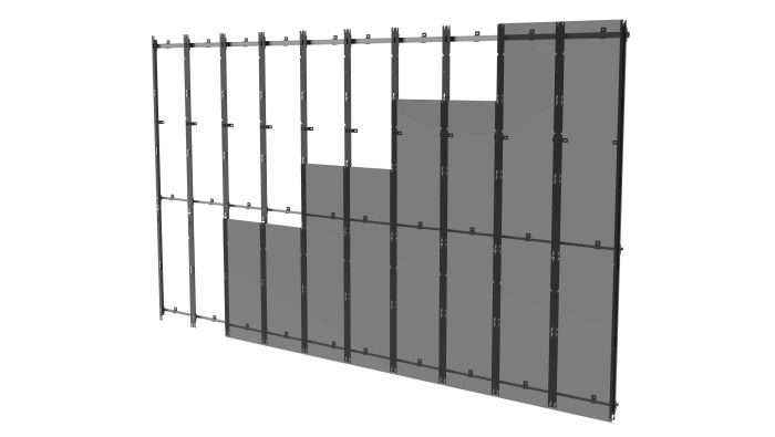 Peerless DS-LEDIF-10X5 | 10X5 Wall Mount for Samsung IFH LED Display