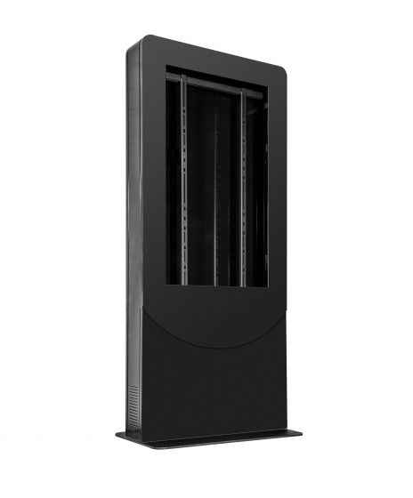Peerless KIPC2550 | 50" Portrait Kiosk, Black