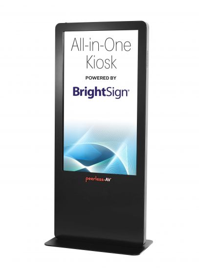 Peerless KIPICT2555 | All-in-One Kiosk Powered by BrightSign