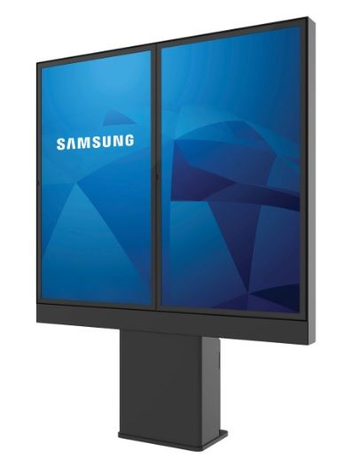 Peerless KOF546-2OHF | Outdoor Digital Menu Board, Supports (2) 46" Samsung OHF Displays
