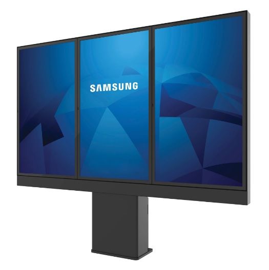 Peerless KOF546-3OHF | Outdoor Digital Menu Board, Supports (3) 46" Samsung OHF Displays