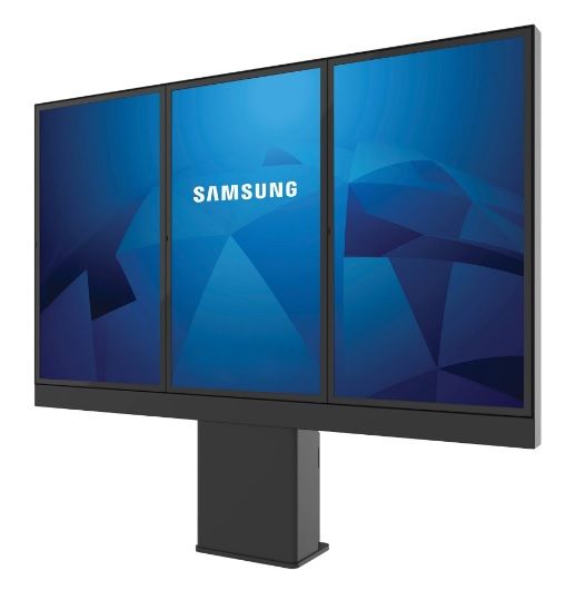Peerless KOF555-3OHF | Outdoor Digital Menu Board, Supports (3) 55" Samsung OHF Displays
