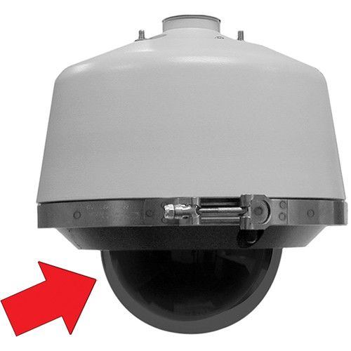 Pelco LD53PR-0 | Pressurized Spectra Lower Dome with Smoked Bubble