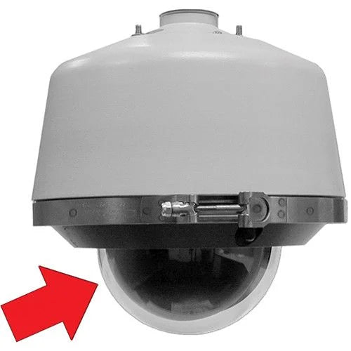 Pelco LD53PR-1 | Pressurized Spectra Lower dome with Clear Bubble