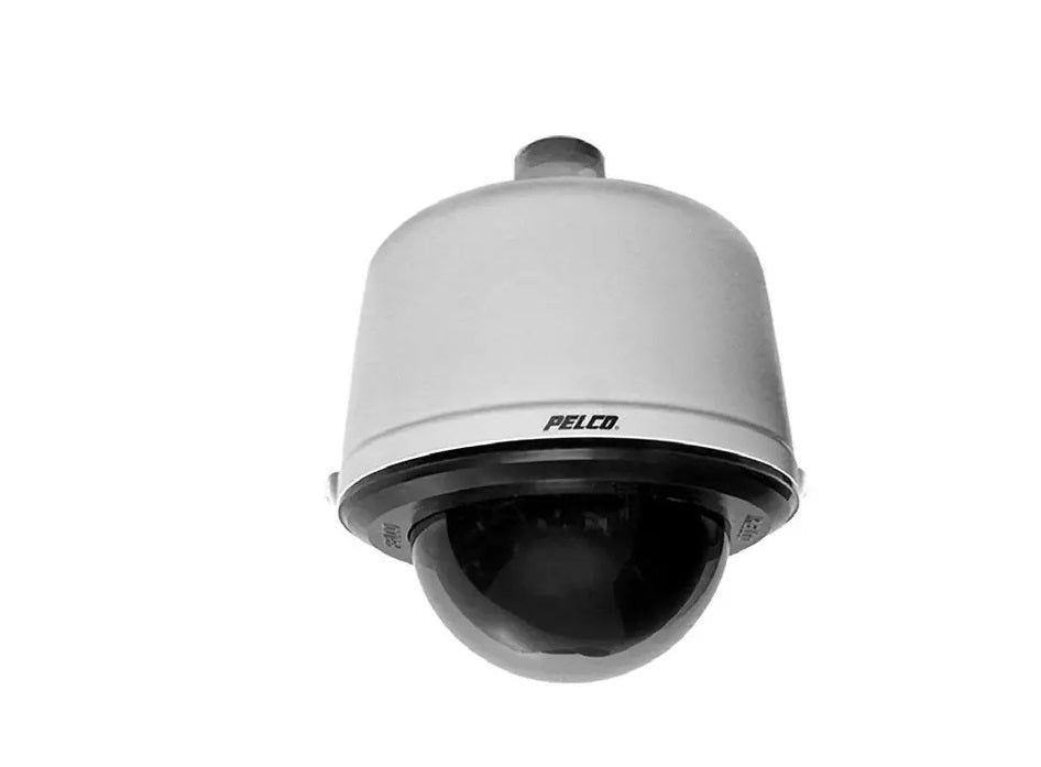 Pelco S-SD429-PG-0X-P | 540 TVL Day/Night Pendant, Standard Smoked Dome Camera, PAL, 29X Lens, Light Gray