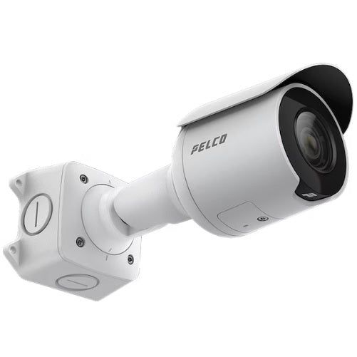 Pelco SRXE4P4V9EBTIR1 | 4 Megapixel Network Outdoor IR Bullet Camera with 4.4-9.3mm Lens
