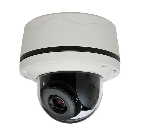 Pelco IMP521A-1IS | 5 Megapixel Network Indoor Dome Camera, 3-10.5mm Lens