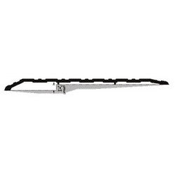 Pemko 2727A84 | Door Threshold, Half/Offset Saddle, 84" L x 7" W x 1/2" H, Anodized Aluminum, Mill, For Commercial