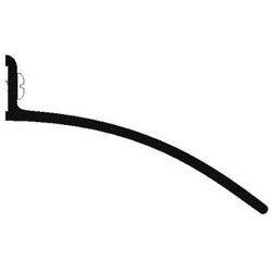 Pemko 346C76 | Door Top Weatherstrip, 76" L x 2-1/2" W x 5/8" H, Anodized Aluminum, Clear