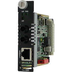 Perle Systems 5052780 | CM-1000-S2ST160– Gigabit Media Converter, 1000Base-T (RJ-45) to 1000Base-ZX (ST 160)