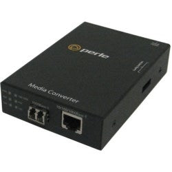 Perle Systems 5090690 | Industrial 10/100/1000Base-T to 1000Base-SX Media and Rate Converter, LC Multimode, 850 NM