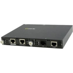 Perle Systems 6004134 | eX-1SM1110-RJ- Managed Gigabit Ethernet Extender 1 x 10/100/1000Base-T (RJ45), RJ45 Interlink