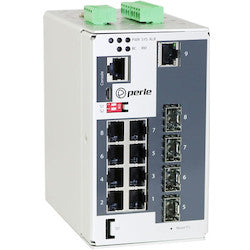 Perle Systems 7013340 | IDS-409C-XT– Industrial Managed Compact Switch, Extended Temperature