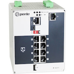 Perle Systems 7016380 | IDS-509PP8-XT– Industrial Managed PoE+ Gigabit Switch