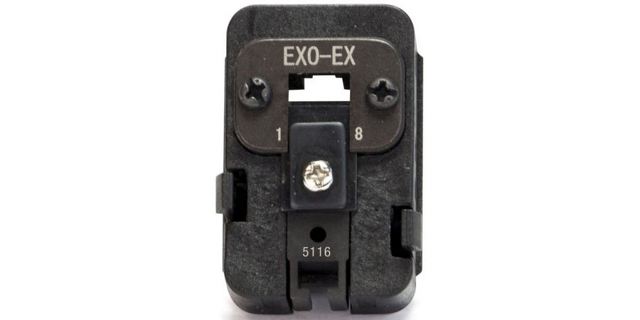 Platinum Tools 100071C | Crimp Tool Frame Die, for Use With ezEX-RJ45O Connectors