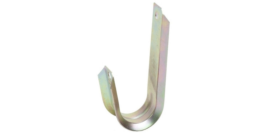 Platinum Tools JH12-100 | J-Hook, 3/4 in. Dia, 12 lb. Load, Steel, Galvanized/Yellow Zinc Chromate