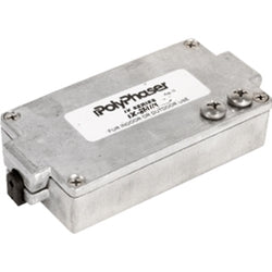 Polyphaser Transtector IX-2H2DC48 | Outdoor Twisted Pair Lightning Surge Protector, 2 Pair 100Base-T Ethernet, 2 Pair 48Vdc, UL 497B